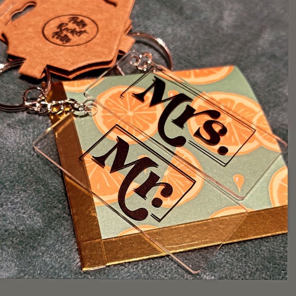Mrs. & Mr. Keychains - Picture 1 of 1